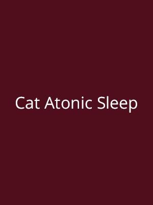 آثار کت آتونیک اسپلیپ - Cat Atonic Sleep