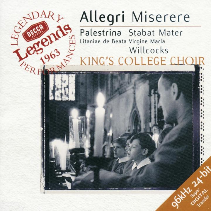 Choir of King's College, Cambridge - Allegri: Miserere / Palestrina: Stabat Mater