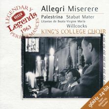 آلبوم Allegri: Miserere / Palestrina: Stabat Mater اثر Giovanni Pierluigi da Palestrina